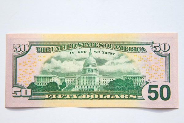 50 dollar bill fake