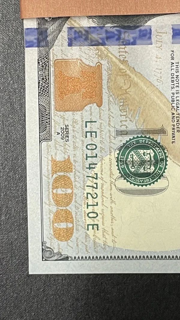 real fake 100 dollar bill